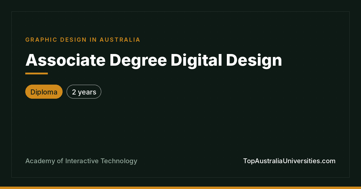 Associate Degree Digital Design at AIT