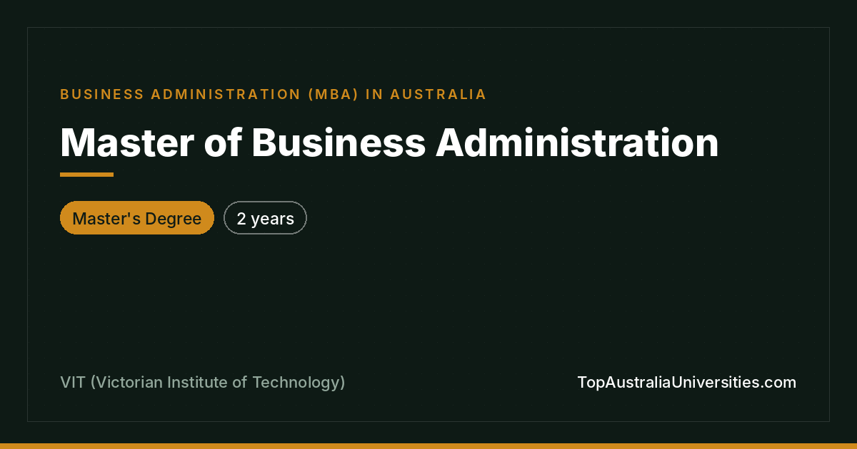 MBA at VIT: Course Details & Careers